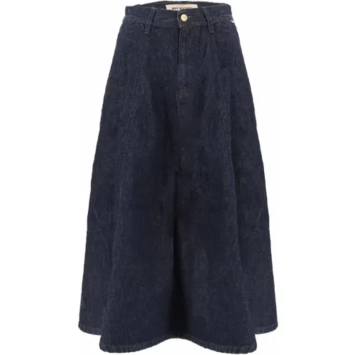 Skirts > Denim Skirts - - Roy Roger's - Modalova