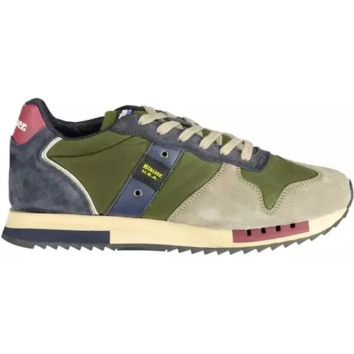 Blauer - Shoes > Sneakers - Green - Blauer - Modalova