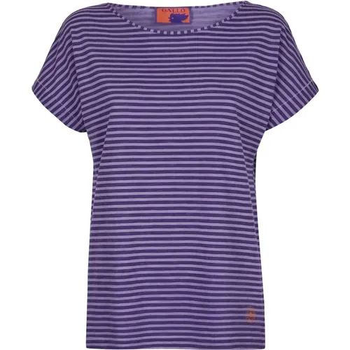 Gallo - Tops > T-Shirts - Purple - Gallo - Modalova