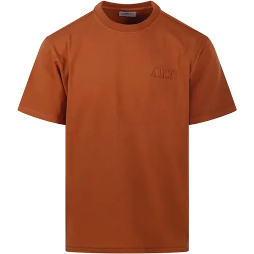 Autry - Tops > T-Shirts - Brown - Autry - Modalova