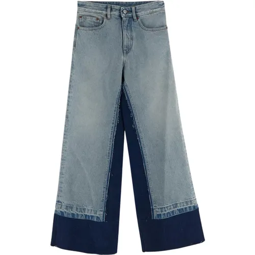 Jeans > Wide Jeans - - MM6 Maison Margiela - Modalova