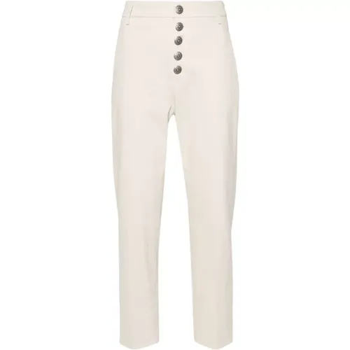 Trousers > Cropped Trousers - - Dondup - Modalova