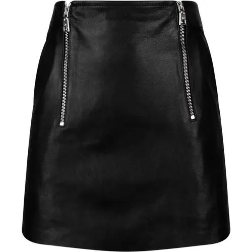 Skirts > Leather Skirts - - Elisabetta Franchi - Modalova