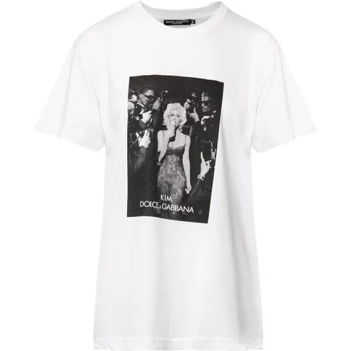 Tops > T-Shirts - - Dolce & Gabbana - Modalova