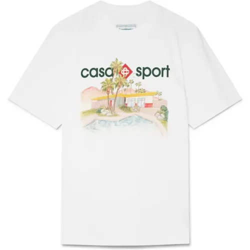 Tops > T-Shirts - - Casablanca - Modalova