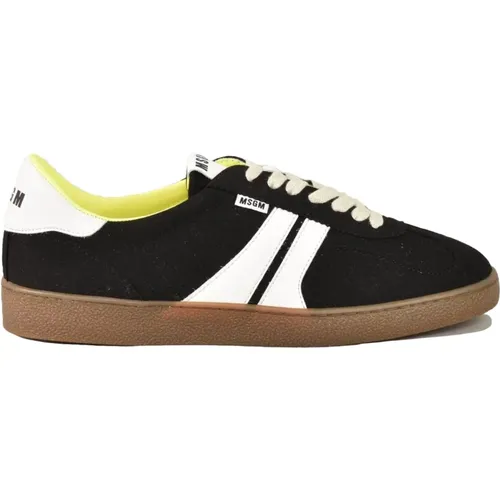 Msgm - Shoes > Sneakers - Black - Msgm - Modalova