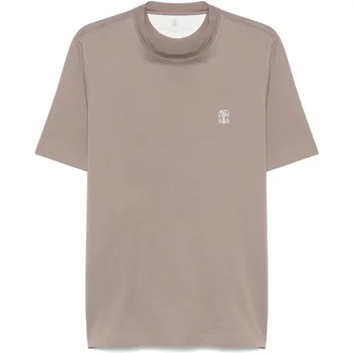 Tops > T-Shirts - - BRUNELLO CUCINELLI - Modalova