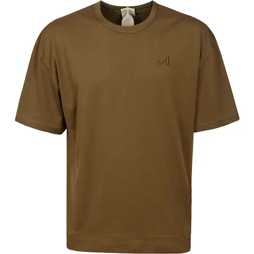 Ten C - Tops > T-Shirts - Brown - Ten C - Modalova