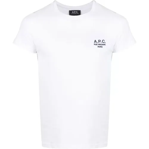 A.p.c. - Tops > T-Shirts - White - A.p.c. - Modalova