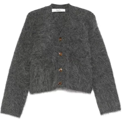 Knitwear > Cardigans - - Séfr - Modalova