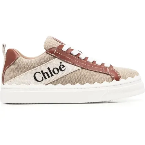 Chloé - Shoes > Sneakers - Brown - Chloé - Modalova