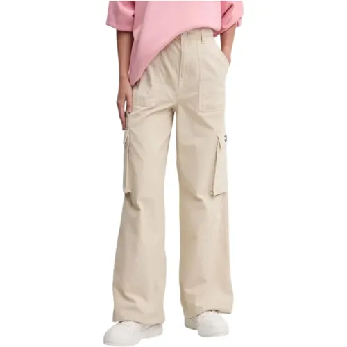 Trousers > Wide Trousers - - Tommy Jeans - Modalova