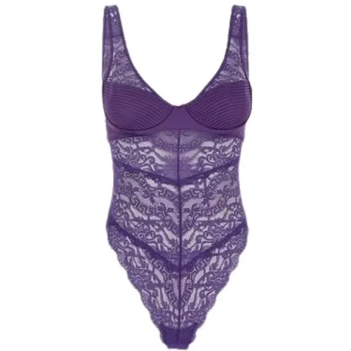 Versace - Tops > Body - Purple - Versace - Modalova