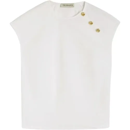 Tops > Sleeveless Tops - - Trussardi - Modalova