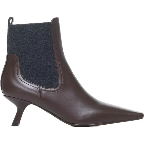 Shoes > Boots > Heeled Boots - - BRUNELLO CUCINELLI - Modalova