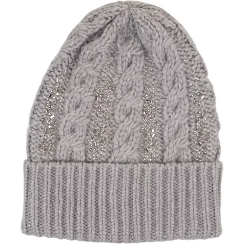 Accessories > Hats > Beanies - - Ermanno Scervino - Modalova