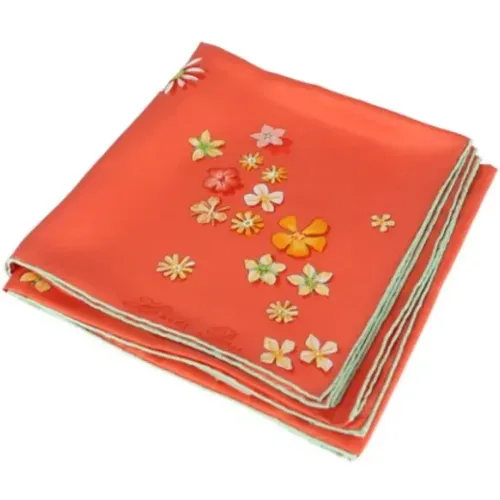 Pre-owned > Pre-owned Accessories > Pre-owned Scarves - - Hermès Vintage - Modalova