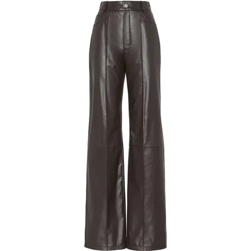 Trousers > Leather Trousers - - MVP wardrobe - Modalova