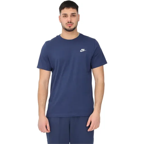 Nike - Tops > T-Shirts - Blue - Nike - Modalova