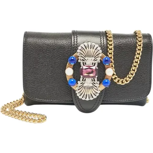 Pre-owned > Pre-owned Bags > Pre-owned Clutches - - Miu Miu Pre-owned - Modalova