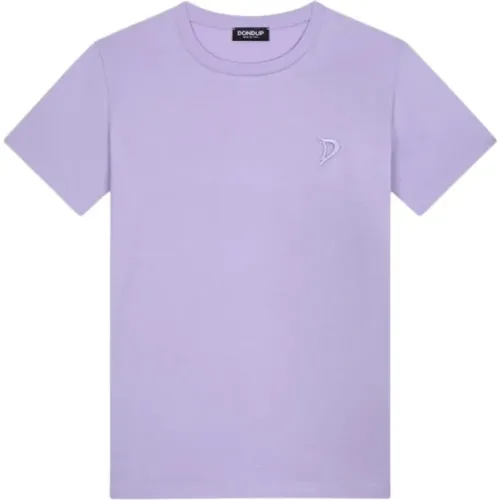 Dondup - Tops > T-Shirts - Purple - Dondup - Modalova