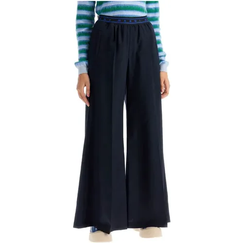 Trousers > Wide Trousers - - Marni - Modalova