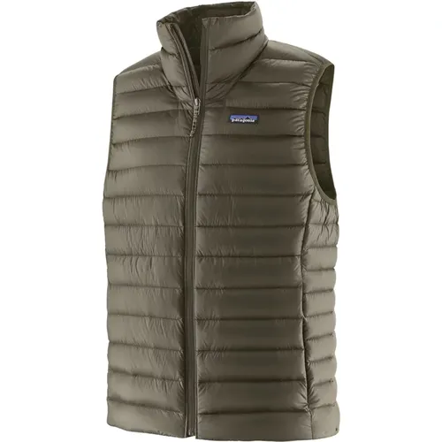 Jackets > Vests - - Patagonia - Modalova