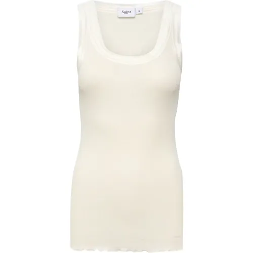 Tops > Sleeveless Tops - - Saint Tropez - Modalova