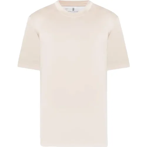 Tops > T-Shirts - - BRUNELLO CUCINELLI - Modalova