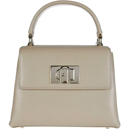 Furla - Bags > Handbags - Beige - Furla - Modalova