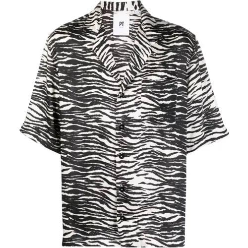 Shirts > Short Sleeve Shirts - - PT Torino - Modalova