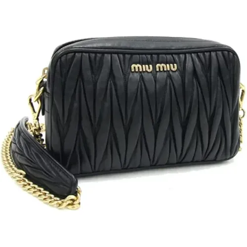 Pre-owned > Pre-owned Bags > Pre-owned Cross Body Bags - - Miu Miu Pre-owned - Modalova