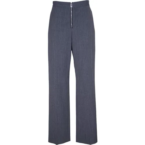 Trousers > Wide Trousers - - Msgm - Modalova