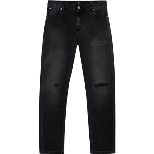 Jeans > Straight Jeans - - Balmain - Modalova