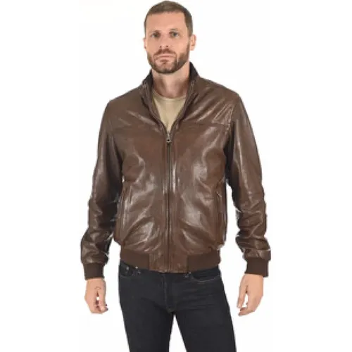 Jackets > Leather Jackets - - La Canadienne - Modalova