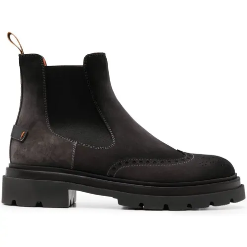 Shoes > Boots > Chelsea Boots - - Santoni - Modalova