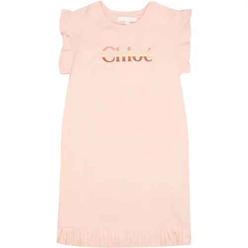 Chloé - Kids > Dresses - Pink - Chloé - Modalova
