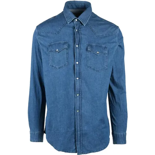 Shirts > Denim Shirts - - Daniele Alessandrini - Modalova