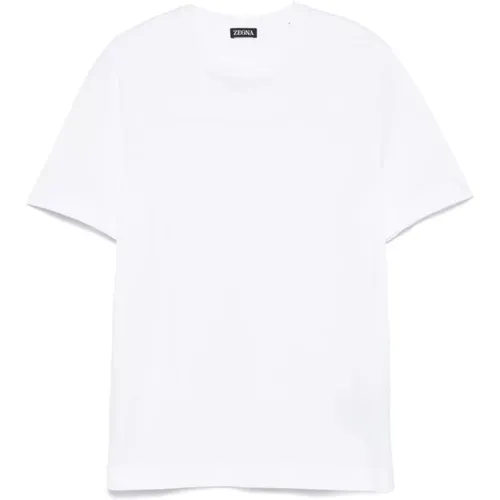 Tops > T-Shirts - - Ermenegildo Zegna - Modalova