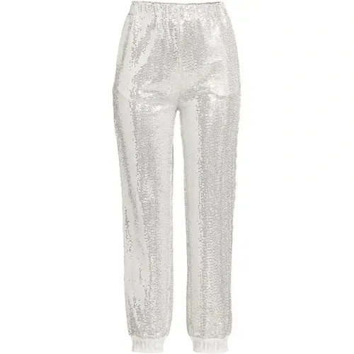 Trousers > Straight Trousers - - pinko - Modalova