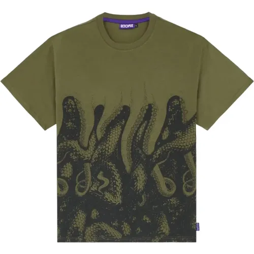 Octopus - Tops > T-Shirts - Green - Octopus - Modalova