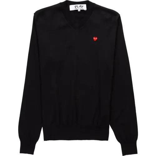 Knitwear > Round-neck Knitwear - - Comme des Garçons Play - Modalova