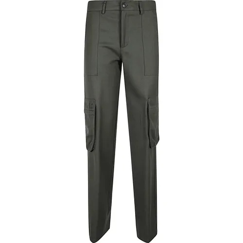 Trousers > Straight Trousers - - Mauro Grifoni - Modalova