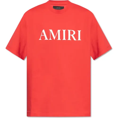 Amiri - Tops > T-Shirts - Red - Amiri - Modalova