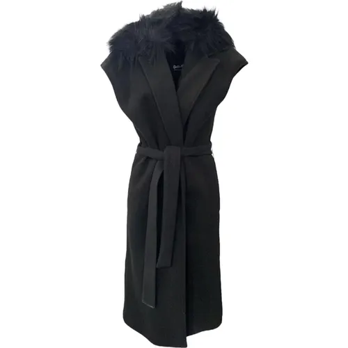 Coats > Belted Coats - - Giulia N Couture - Modalova