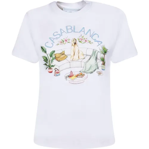 Tops > T-Shirts - - Casablanca - Modalova