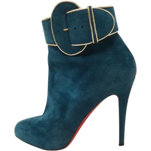 Pre-owned > Pre-owned Shoes > Pre-owned Boots - - Christian Louboutin Pre-owned - Modalova