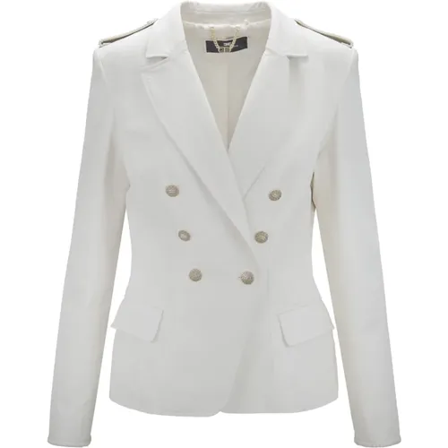 Jackets > Blazers - - Elisabetta Franchi - Modalova