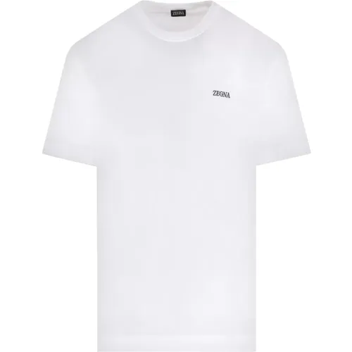 Tops > T-Shirts - - Ermenegildo Zegna - Modalova