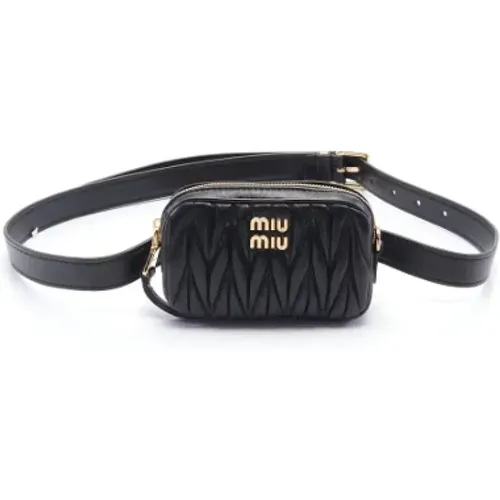 Pre-owned > Pre-owned Bags > Pre-owned Belt Bags - - Miu Miu Pre-owned - Modalova